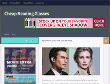 Tablet Screenshot of buycheapreadingglasses.com